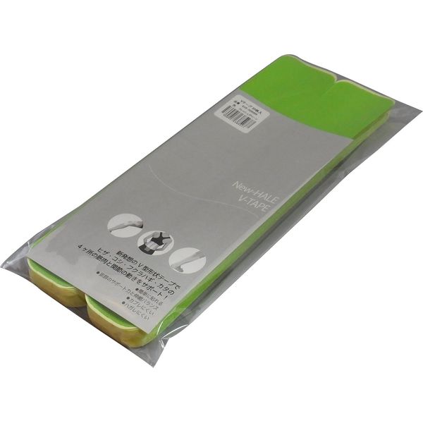 New-Hare 202004 Taping V-Tape, Ready-to-Stick Series, Pack of 20, Fresh Green