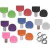 Sure-Grip Mini Gripper Speed stoppers 5/8 with NUT & Washer - Pair - Black