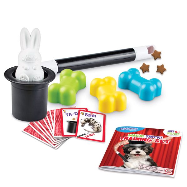 Brightkins Magic Trick Training Set - Training Games for Dogs, Dog Tricks, Dog Training Aids