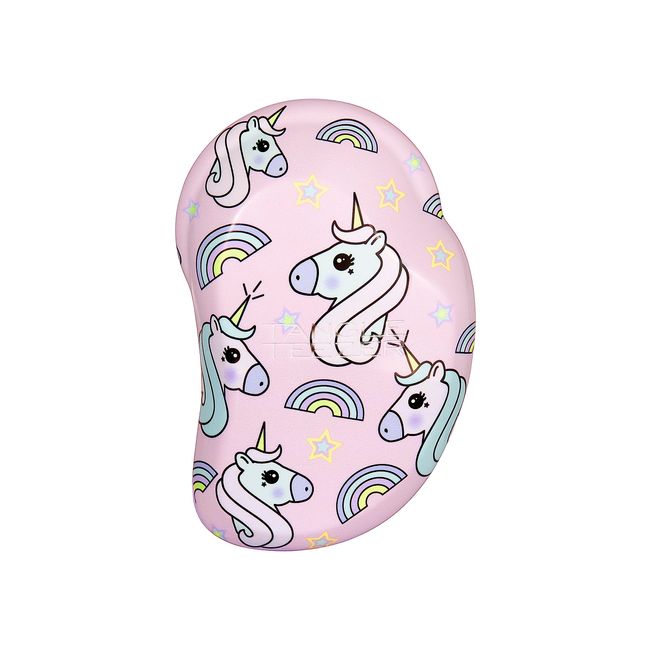 Tangle Teezer The Original Mini Detangling Brush, Dry and Wet Hair Brush Detangler for Traveling and Small Hands, Unicorn Magic