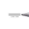 STAEDTLER 356 B-9 Lumocolor Flipchartmarker Keilspitze, 2 oder 5 mm, 10 Stück, schwarz