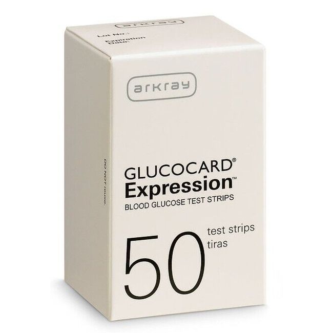 ARKRAY Glucocard Expression Glucose Blood 50 Test Strips