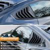 Side Window Louvers for Ford Mustang 2015-2023 Windshield Sun Shade Cover Vent