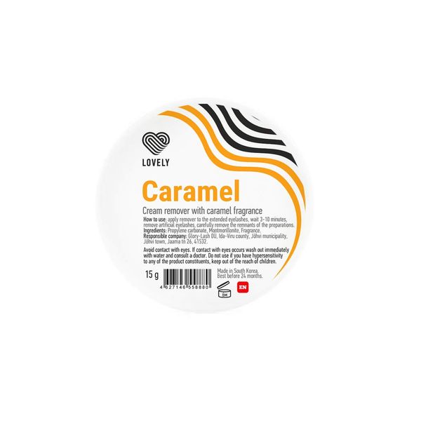 Eyelash Extension Remover Cream | Caramel Scented Y