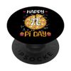 Happy Pi Day Pizza Funny Math Day Mathematics PopSockets Swappable PopGrip