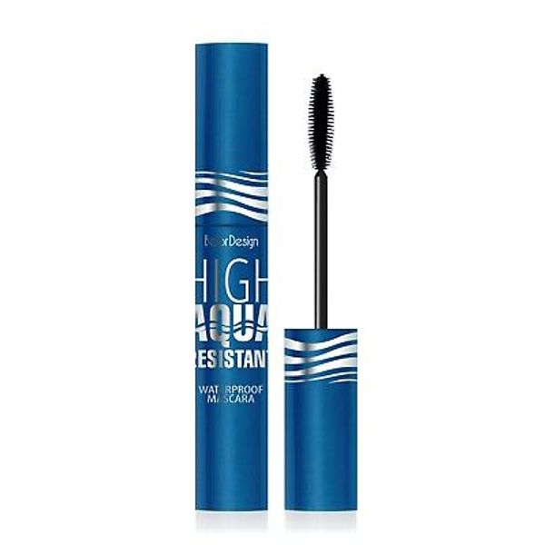 Belor Design High Aqua WATERPROOF MASCARA, Deep Black Look Fixed Eyelashes