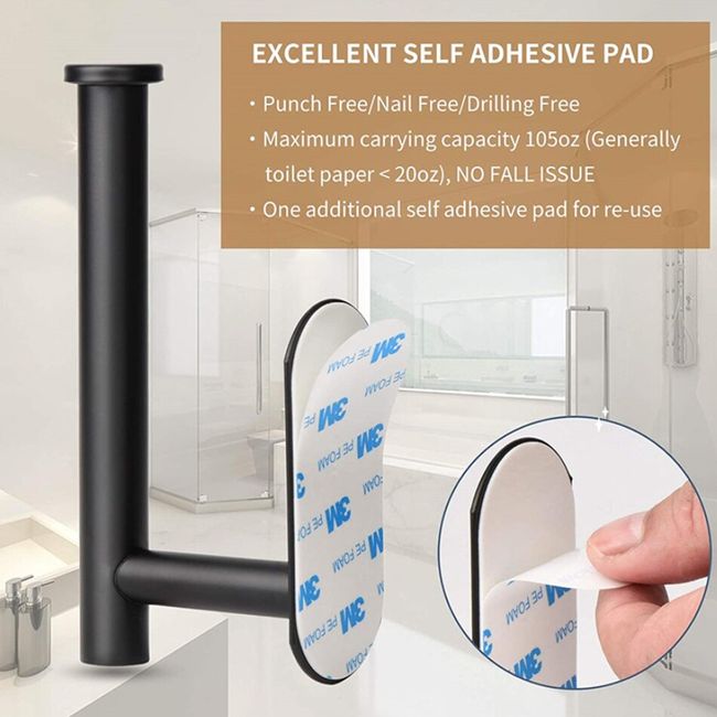 Single Adhesive No-drilling Paper Towel Holder, Kitchen Adhesive