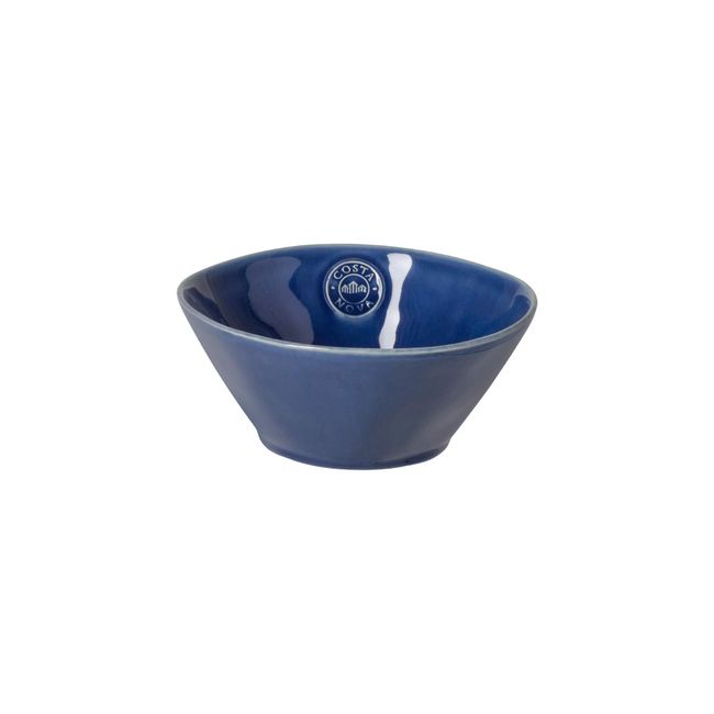 Costa Nova NOS192D Salad Bowl, Small, 7.5 inches (19 cm), Denim, Dishwasher Safe, Microwave Safe