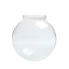 Permo Lighting Fixture Replacement 5.9" Round Globe Clear Glass Shade