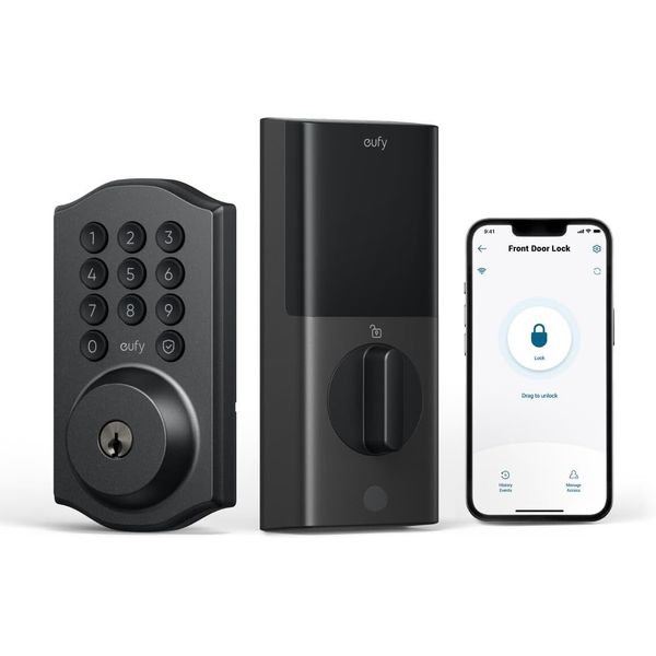 eufy Smart Lock C30 Keyless Entry Door Lock Wi-Fi Deadbolt App Control Auto Lock