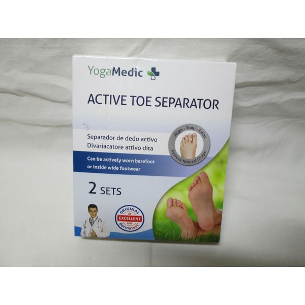 Gel Toe Separators, Straighteners & Spacers for Relaxing Toes, Bunion Corrector