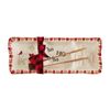 Mud Pie Home Ho Ho Ho Rustic Lodge Deer Triple Divided Serving Set