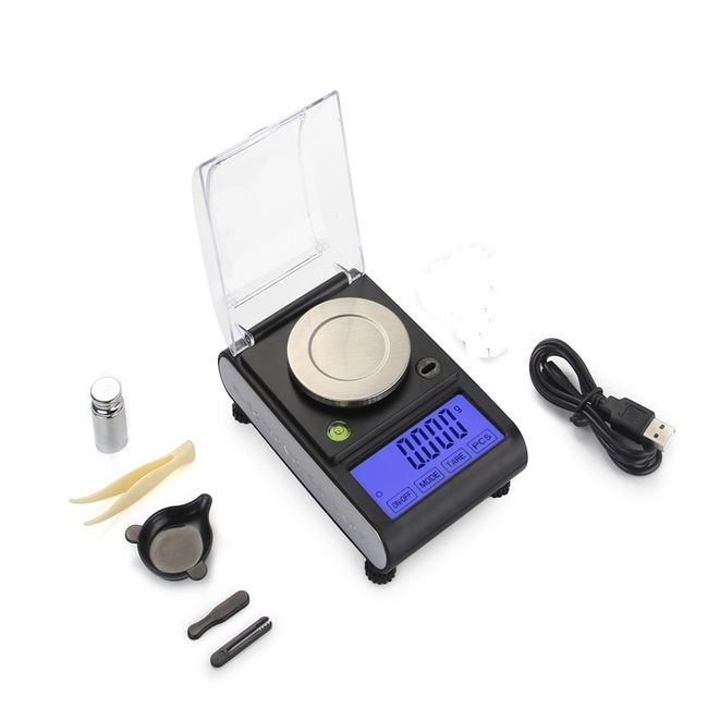 Jewelry Digital Gram Scale Electronic High Precision 0.001g Touch Screen  Tool