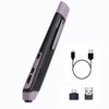 Plima Patent, Intuitive Pen-tip Press-Down Function Equivalent to The Left Mouse Button,Pocket Ergonomic Dual Mode 2.4+BT Pen Mouse 2.0 Vertical Mice, Support Windows, Android,Linux, Mac OS(Purple)