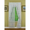 Today's Curtain Napa Embroidered Panel 63",White