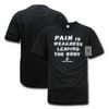 Rapiddominance Pain Military Graphics Tee, Black, Medium
