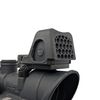 Hammy3DPrints Killflash Hex Anti-Reflection Device Compatible with Trijicon RMR Adjustable Brightness Red Dots (Black, Open Center)