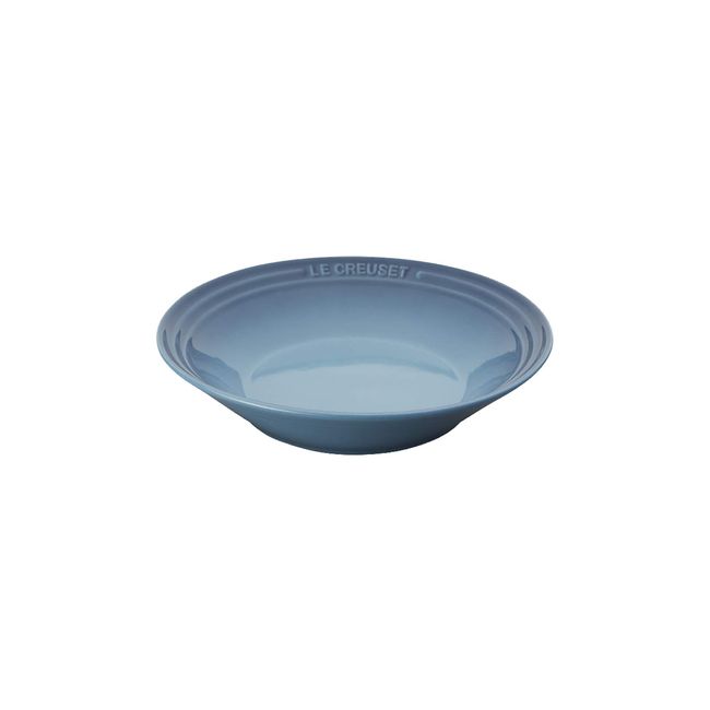 Le Creuset Neo Shallow Dish, 8.7 inches (22 cm), 28.7 fl oz (800 ml), Marine Blue, Heat Resistant, Cold Resistant, Microwave, Oven Compatible, Bakeware