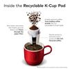 McCafe Decaf Medium Roast Coffee K Cup Pods 24 Count Recyclable 100 Arabica