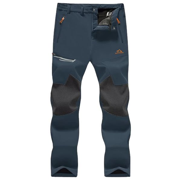 MAGCOMSEN Hiking Pants Mens Camping Pants Multi Pockets Outdoor Pants Mens Snowboard Pants Winter Pants for Men Ski Pants Snow Pants Work Pants for Men