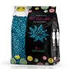500g DERMAWAX Professional Azulene Hard Wax Beads with Coconut oil Full Body Stripless Depilatory Waxing Film Wax Beans Less Pain Formula Hair Removal of Face Legs Armpit Bikini Line Brazilian Waxing