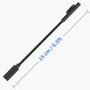 Duttek USB C Fast Charging Cable, 15cm, Black, Surface Connect, Compatible with Surface Pro3/4/5/6/Go, Laptop1/2/3, Book