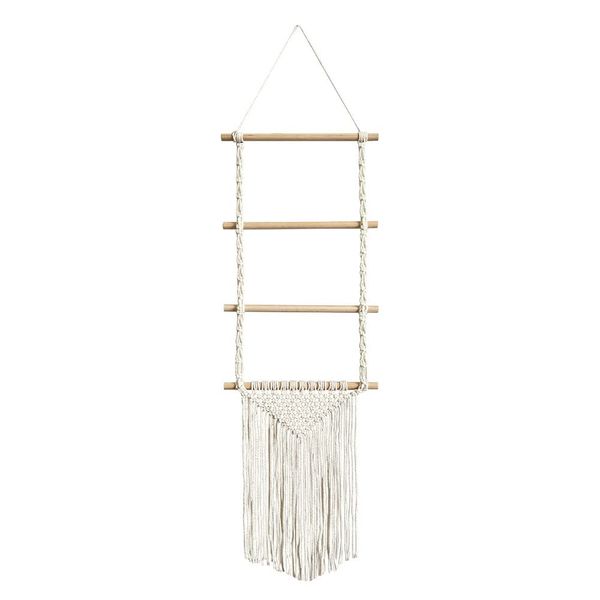 Mädchen Haarspangen Aufbewahrung Halter,Haarspangen Halter,Boho Makramee Wandbehang Ornament,DIY Haargummi Aufbewahrung,Haarschmuck Haarclips Haarbögen Haarreife Organizer, Kinder Zimmer Wanddeko