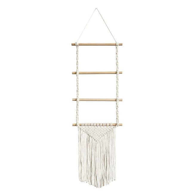 Mädchen Haarspangen Aufbewahrung Halter,Haarspangen Halter,Boho Makramee Wandbehang Ornament,DIY Haargummi Aufbewahrung,Haarschmuck Haarclips Haarbögen Haarreife Organizer, Kinder Zimmer Wanddeko