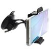 Car Mount Windshield Holder Compatible with iPhone 16/Pro/Max/Plus, Glass Cradle Swivel Dock Suction