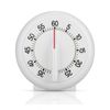 60 Minute Round Timer Mechanical Timer, Cooking Timer, Mechanical Kitchen Timer with Magnet,