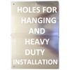 11" X 8-1/2""Housing Information Guide" Metal Sign