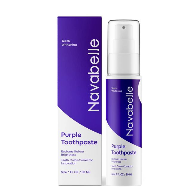 Purple Toothpaste Whitening, Purple Toothpaste, Purple Toothpaste for Teeth Whitening, Teeth Whitening, Purple Teeth Whitening, Color Corrector Purple Toothpaste, Gentle on Teeth Enamel and Gums