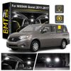 15x Interior LED Light Bulbs Reverse Dome Map For Nissan Quest 2011-2017