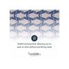Linon Washable Shailley Polyester 5'x7' Rug in Ivory
