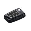 kwmobile Key Cover Compatible with VW Golf 7 MK7 - Carbon