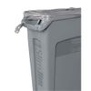 Rubbermaid Commercial Slim Jim 23-Gal Plastic Rectangular Trash/Garbage Can 2PK