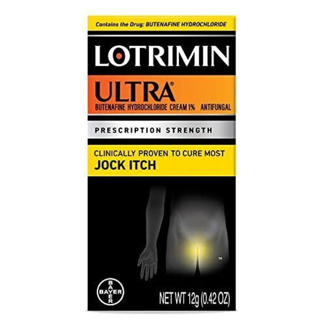 Lotrimin Ultra Antifungal Jock Itch Cream - Powerful Butenafine Hydrochloride...