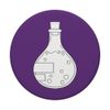 Magic Potion Coloring Book Illustration PopSockets Adhesive PopGrip