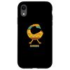 iPhone XR Sankofa Symbol with African Pattern, Black History Case