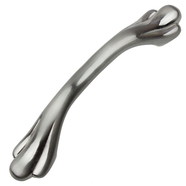 GlideRite 5 Pack 3 in. Center Satin Nickel Paw Cabinet Pull Satin Nickel