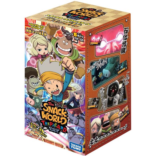 Snack World DSP-BOX Trepa Card Expansion Pack Vol. 1
