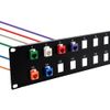 Beszin Blank Patch Panel for Keystone Jack Cat.5E, Cat.6 (24 Port)