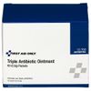 First Aid Only 12-700 Triple Antibiotic Ointment Packets, 60 Count