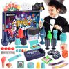 Magic Kit, 109+Magic Tricks for Kids Age 6-8, Unique Magic Set,28in1 Magic Props
