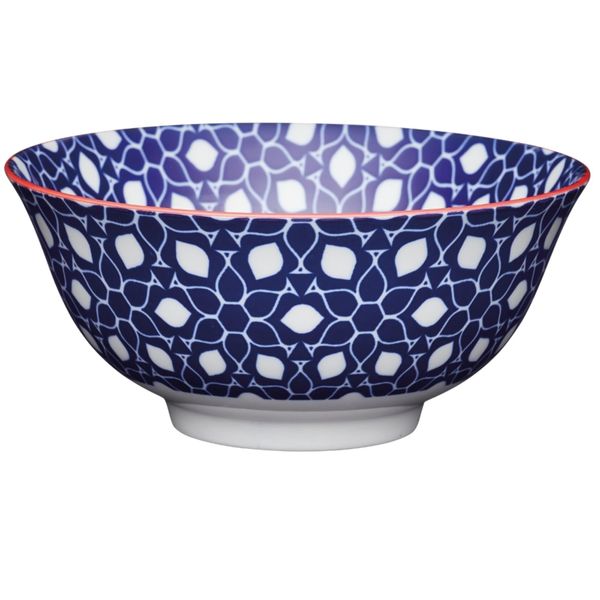 Kc Floral Geo Bowl 15.7cm