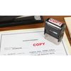 ExcelMark Copy Self Inking Rubber Stamp - Red Ink