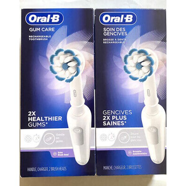 Oral-B Gum Care Rechargeable Electric Toothbrush NEW Box (two Box)