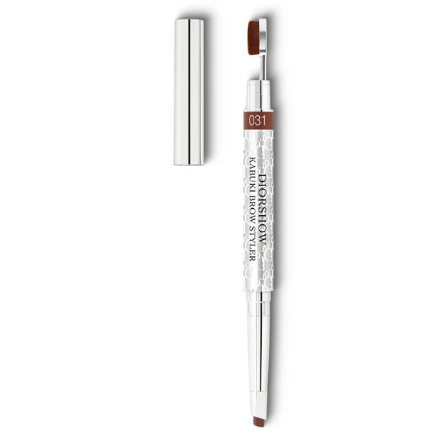 CHRISTIAN DIORSHOW KABUKI BROW STYLER PENCIL AND BRUSH  "031 LIGHT BROWN" UNBOX