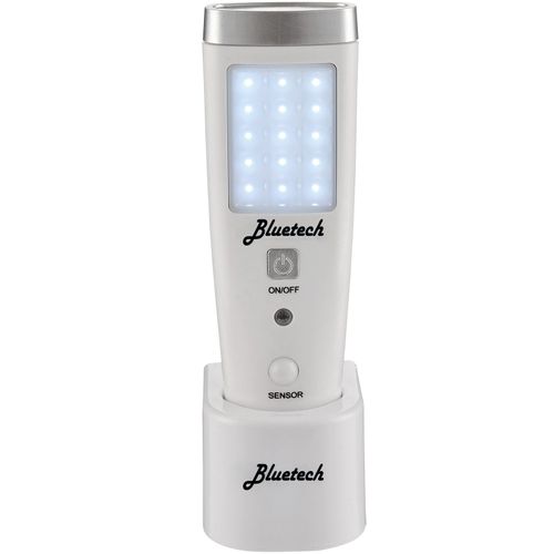Bluetech A1EMERGENCYLIGHT Avalon LED Flashlight Night Emergency Preparedness, Portable Unit with Motion Detection,Power Failure Light & ETL Approved Blackout Light, 1 Pack, White