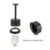 sourcing map E26/E27 Socket Ring Removal Tool T Type with Lamp Shade Socket Rings for Medium Base, Light Replacing Accessories, White Pack of 5